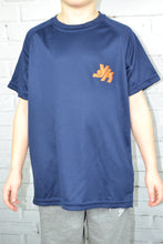 Load image into Gallery viewer, T-shirt Navy / Orange