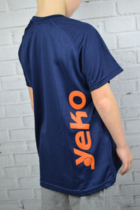 T-shirt Navy / Orange